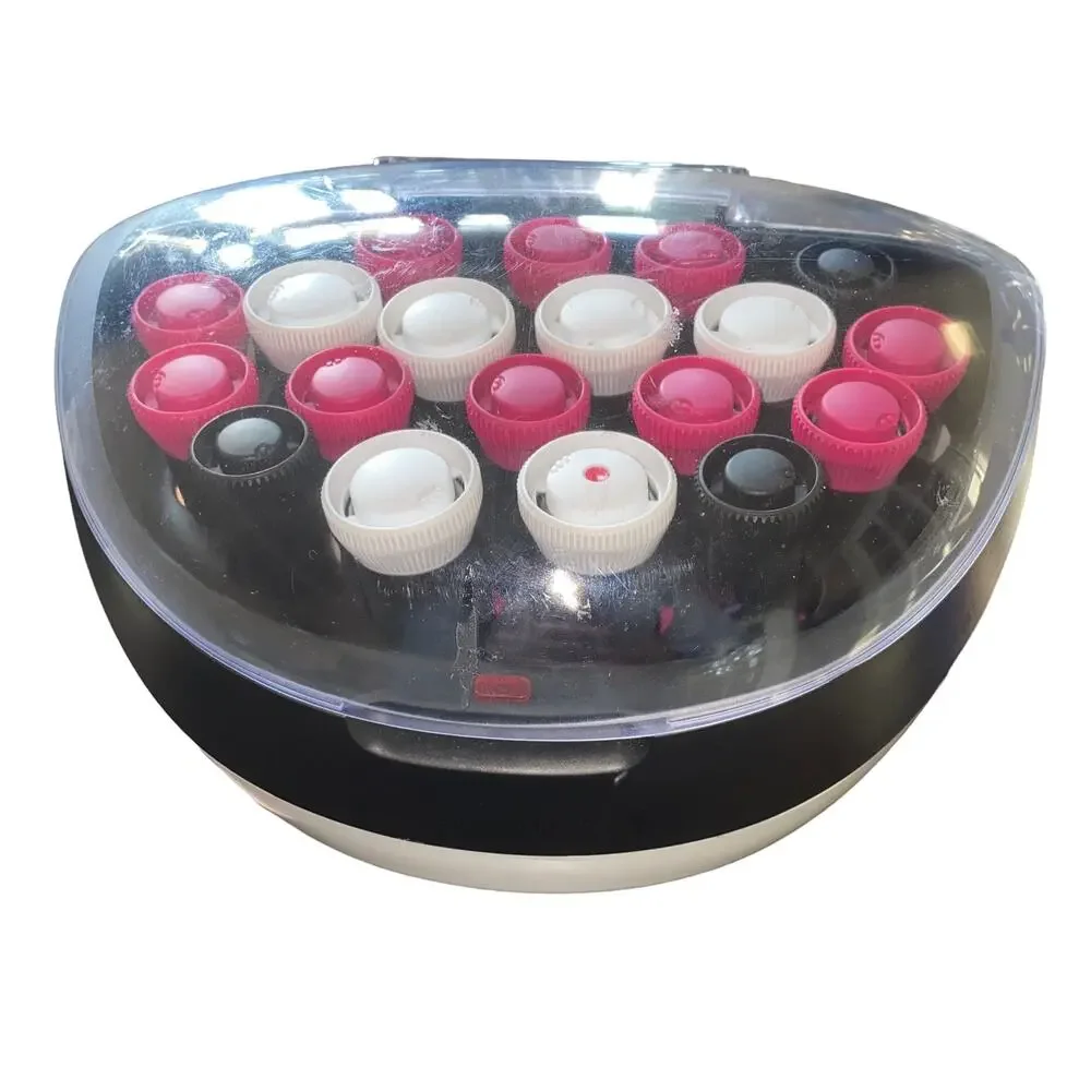 Remington Ionic Protective 20 Velvet Flocked Hot Roller Curler Wax Core 3 Sizes